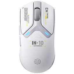 英菲克（INPHIC）IN10无线游戏鼠标有线蓝牙三模PAW3395电竞 轻量化60g/26000DPI/8K回报率/1亿次微动 【3395+标配8k回报+轻量