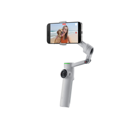 影石（Insta360）Flow 2 Pro 手机稳定器手持云台AI跟拍三轴增稳vlog手势跟拍（遐想灰 标准套装）