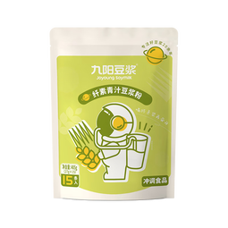 九阳豆浆纤素青汁豆浆粉15条*27g膳食纤维豆浆饮料早餐豆浆