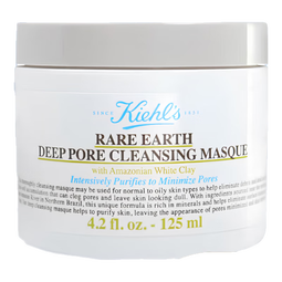 科颜氏（Kiehl's）亚马逊白泥面膜125ml祛痘控油去角质