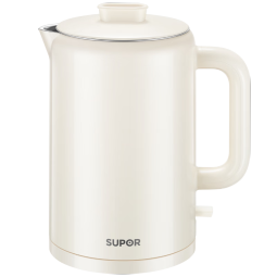苏泊尔（SUPOR）电热水壶烧水壶开水壶电水壶 1.5L大容量 家用多功能 无缝内胆 304不锈钢 SW-15T109A