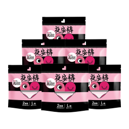 高洁丝（Kotex）安睡裤夜安裤蜜桃小姐夜用裤型卫生巾防漏安心裤经期用拉拉裤 L 14条 90-140斤 【爆款组合】