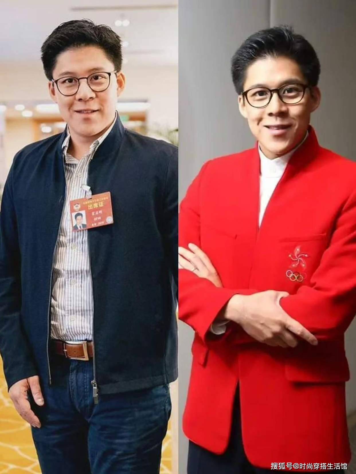 “西装”下面不一定要配西裤，瞧瞧霍启刚这样穿，帅气有型不油腻