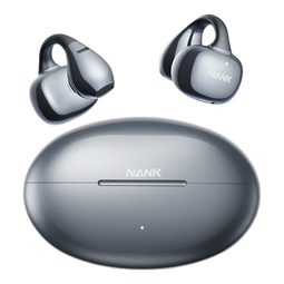 南卡（NANK）【新品上市】Ultra耳夹式开放式真无线不入耳运动跑步运动挂耳式耳机舒适佩戴超长续航 幻影黑
