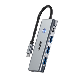 宏碁（acer）Type-C 7合1扩展坞USB3.0分线器HDMI60hz 适用于MacBook华为笔记本平板电脑转换器带读卡转接头