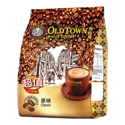 旧街场（OLDTOWN）白咖啡马来西亚原装进口三合一速溶咖啡粉休闲冲饮袋装38条 原味35gx38条（26年6月后