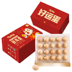 舌尖攻略无抗富硒鲜鸡蛋好运蛋鸡蛋礼盒40枚/4斤珍珠棉  源头直发包邮