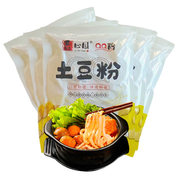土豆粉 砂锅土豆粉袋装湿粉麻辣烫砂锅米线粉条食材方便食品 土豆粉180g*2（无料包）
