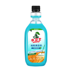 水卫士地板清洁剂婴宠家庭适用 扫地机器人专用 瓷砖拖地去污除菌去污垢 地板清洁剂500ml【香茅】