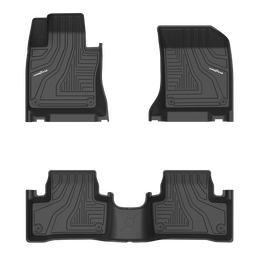 固特异（Goodyear）tpe汽车脚垫适用于沃尔沃XC60纯油版高边TPE脚垫+黛尼斯毯