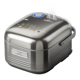 美的（Midea）纯钛0涂层电饭锅防粘4L无涂层花瓣ih电饭煲4-5人家用不锈钢智能多功能MB-HS412 国家补贴