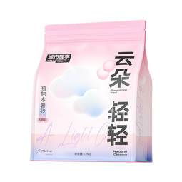 城市理享云朵轻轻无香除臭款纯木薯猫砂众砂可混1.25kg*1不粘底结团近无尘