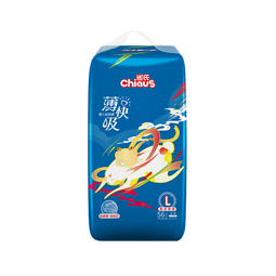 雀氏（Chiaus）薄快吸纸尿裤L56片婴儿尿不湿尿裤【品牌直供 安心品质】