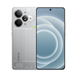 realme【国家补贴】真我Neo7 Turbo 天玑9400e 超薄续航大电池护眼直屏 智能游戏AI性能手机12+256透明灰