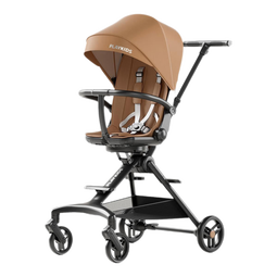 普洛可（PLAYKIDS）A6pro遛娃神器婴儿推车轻便折叠可坐可躺避震溜娃神器双向婴儿车 阿波罗