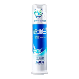 冷酸灵极地白按压式牙膏抗敏感护龈牙齿清新口气美白薄荷味护理牙膏 [线下同款]清火抗敏感牙膏3支装