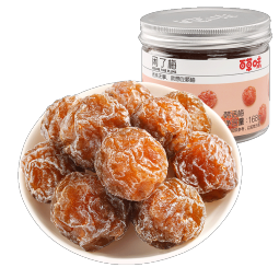 百草味 闲了梅504g 九制半边青话梅 蜜饯果干梅子 韩话梅 504g （168*3罐）