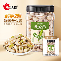 洽洽洽洽罐装开心果坚果开心果零食批发休闲食品家庭装 开心果425g*1罐