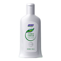 妇炎洁本草精华抑菌168ml洗液止痒去异味女性私处护理液 1瓶装（含冲洗器）