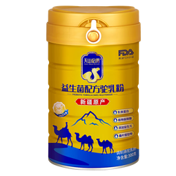 天山伯爵新疆富硒益生菌驼奶粉高钙驼乳粉300g中老年成人儿童无蔗糖新升级