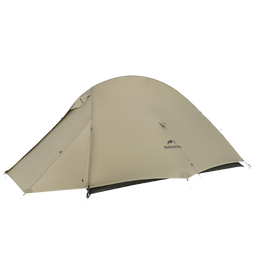 Naturehike挪客云尚Pro徒步登山帐篷 户外防暴雨防风超轻便携1人2人双层三季 2人/月岩砂/双层