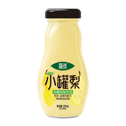 简负小罐梨炖梨饮料果汁饮品冰糖炖梨整箱小瓶装梨浆果肉 130mL 20瓶