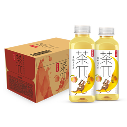 农夫山泉 茶π（茶派）果味茶饮料 饮品  整箱装 500ml*15瓶 蜜桃乌龙味