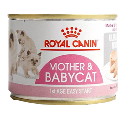 皇家ROYALCANIN慕斯1-4个月离乳期幼猫奶糕孕猫主食罐头湿粮猫零食 195g/罐 单罐