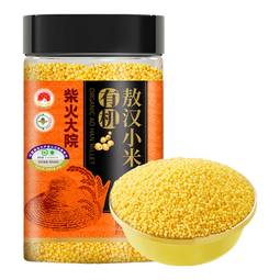 柴火大院 有机敖汉小米450g 优级 金苗K1 内蒙古赤峰黄小米 五谷杂粮