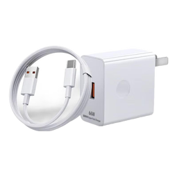 适用华为充电器66W/100W/120W超级快充套装mate70/60/50/40pro p50p60p70nova10快充头荣耀9安卓 【66W快充头+6A快