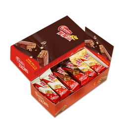 雀巢（Nestle）脆脆鲨威化饼干18条多口味混装七夕情人节表白礼品 多种口味18条（盒装）