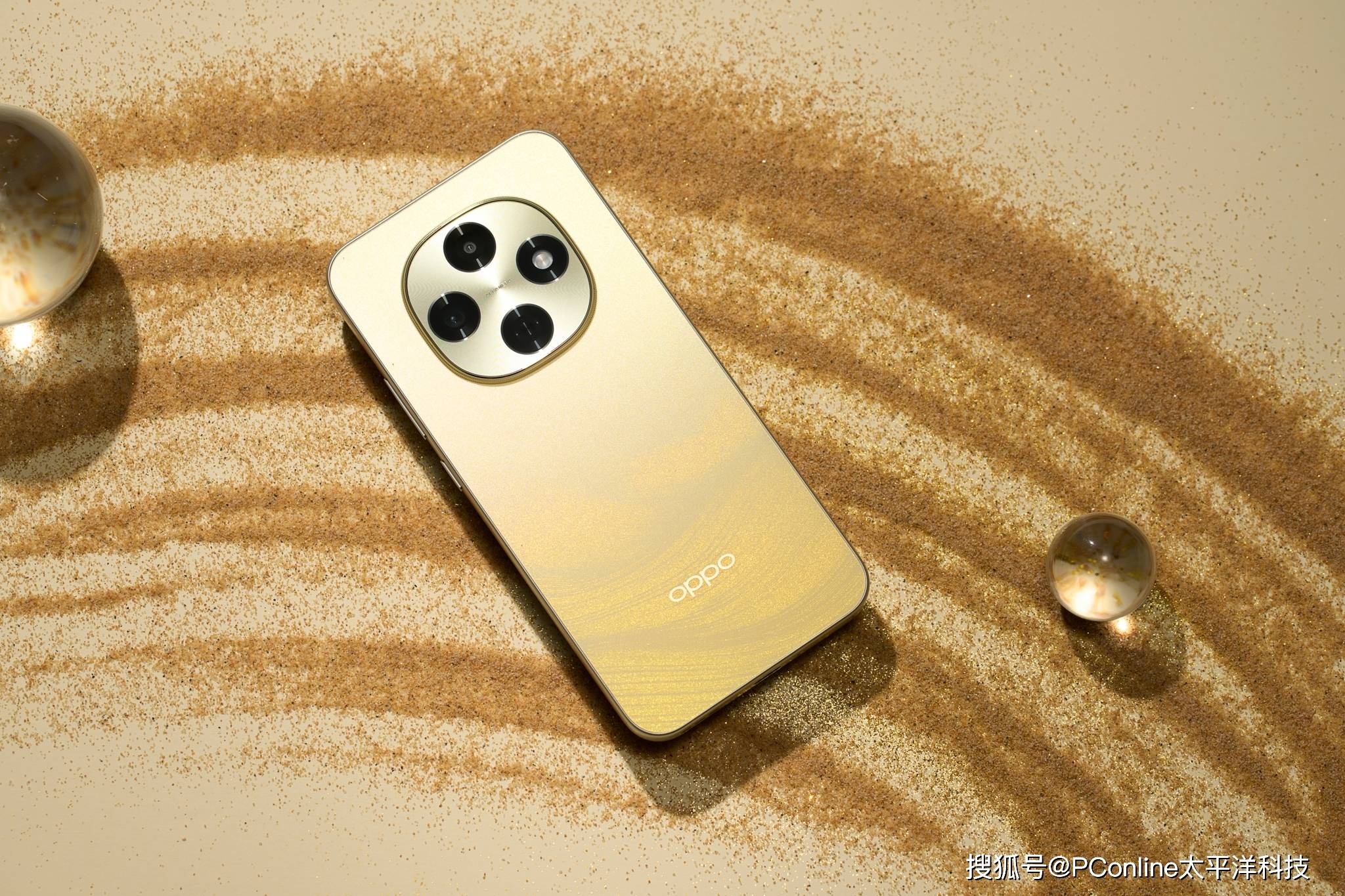 OPPO A6 Pro流水生金图赏：璀璨星光，耐用称强