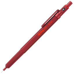 红环（rotring）【教师节礼物】爆款 自动铅笔0.5mm 铅芯不易断 德国高颜值专业绘图工具-600系列红色单支装 