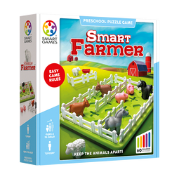 SMARTGAMES爱思极 智慧农场主 儿童益智玩具 4岁+ 分类游戏六一儿童节礼物