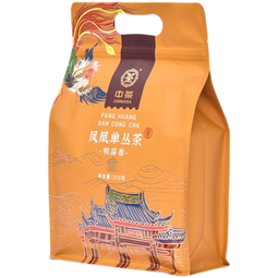 中茶潮州乌龙茶凤凰单丛散茶高山春茶鸭屎香、蜜兰香中粮口粮茶叶 2025年GT304鸭屎香250g*1袋