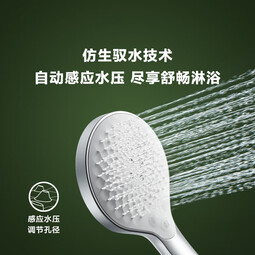 科勒（KOHLER）斐勒淋浴花洒卫生间洗澡龙头大顶喷头白月光SH20 三出水淋浴柱