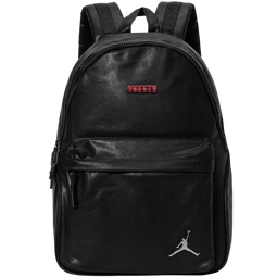 NIKE JORDAN 耐克儿童双肩包新款儿童大容量书包 正黑色／乔丹红 8/20【40*31*14cm 约17.4L】