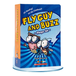 点读版 苍蝇小子20册全套礼盒装 英文原版绘本 Fly Guy 全彩英语初级章节桥梁书 5-9岁增强想象力培养孩子独立习惯儿童趣味英语读物 苍蝇小子礼盒装20册