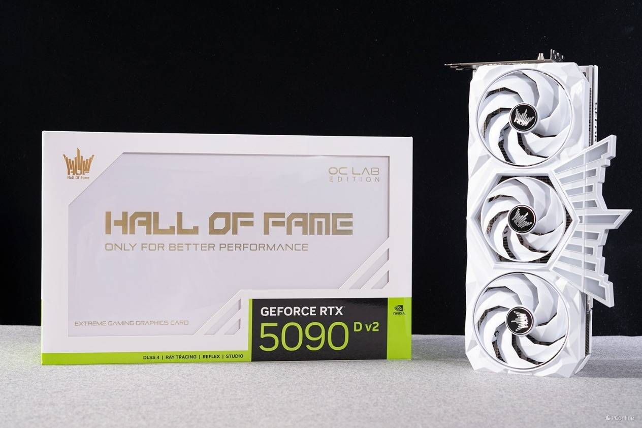 影驰GeForce RTX 5090 D v2 HOF OC LAB Plus-X显卡评测：顶级卡皇来袭，火力依旧强劲！