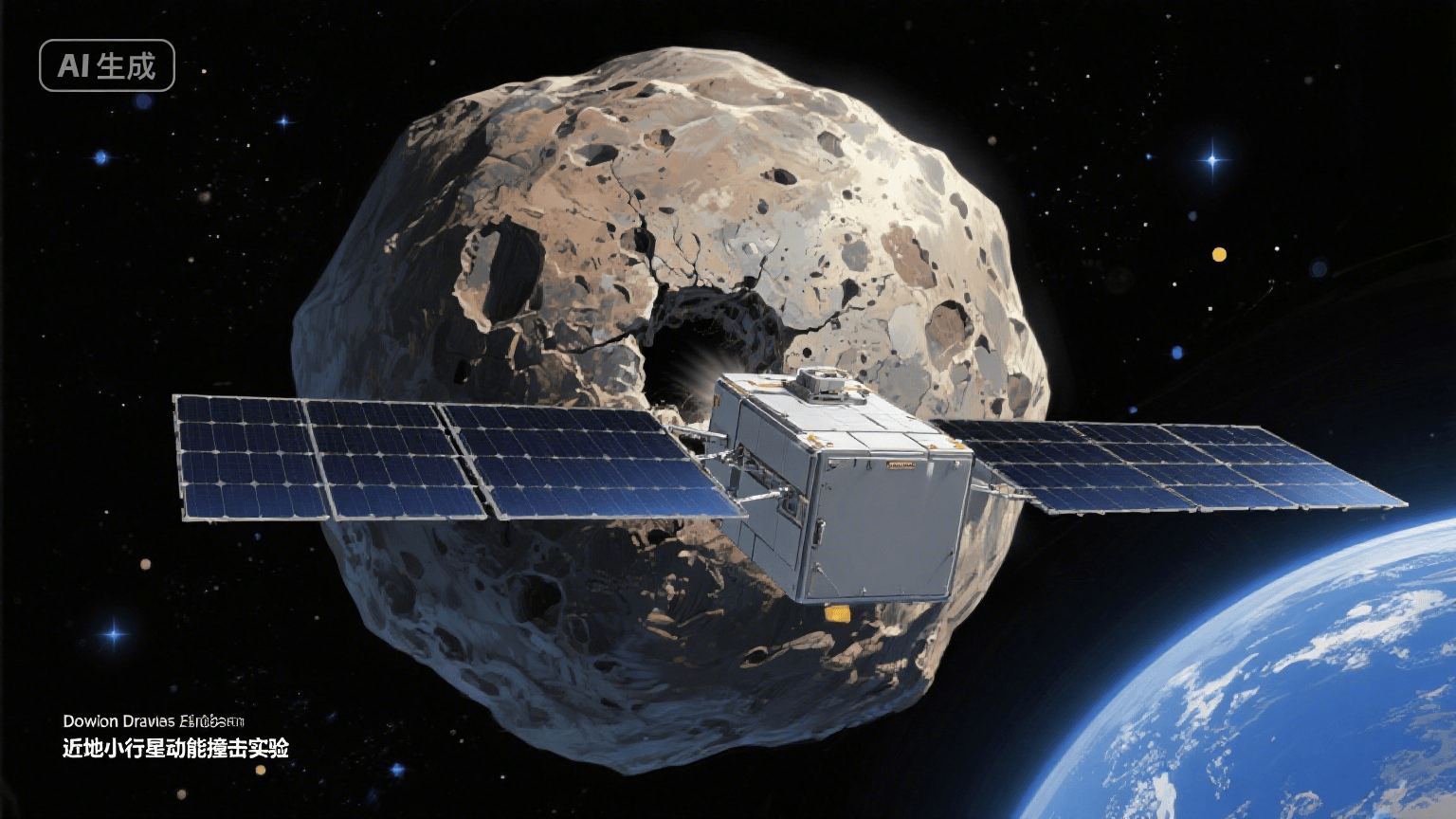 中国主动撞击小行星有什么价值？获取小行星防御核心数据