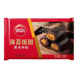 思念早餐面点任选组合 包子手抓饼烧麦馅饼馒头小笼包油条葱油饼饭团 海苔黑米肉松饭团150g