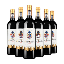 玛轩尼MAHENY法国进口红酒 莫兰达丹魄干红葡萄酒 750ml*6瓶整箱 14度