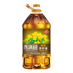 香满园非转基因 物理压榨 特香菜籽油5L 世界500强出品