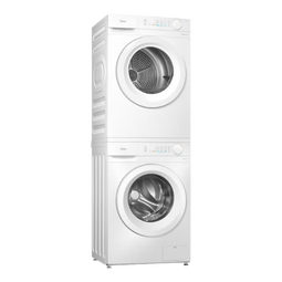 美的（Midea）洗烘套装10KG滚筒洗衣机+热泵烘干机 巴氏除菌除螨 以旧换新 MG100V11FPRO+MH100V11F
