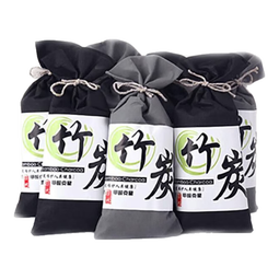 竹炭包新房新车除甲醛车载活性炭 除异味去甲醛家用活性竹炭包 黑色竹炭清洁 80g 1袋