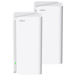 Tenda腾达路由器千兆全屋WiFi6套装子母路由器无线千兆穿墙王:信号增强家用分布式组网EM15【双支装】