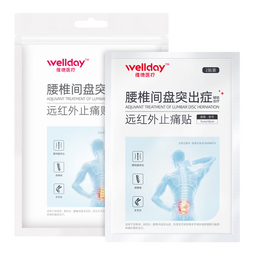 维德（WELLDAY）腰椎间盘突出症膏贴腰酸痛腰骨劳损腰间盘突出腰肌劳损突出膏药贴 【腰椎贴-4贴装】