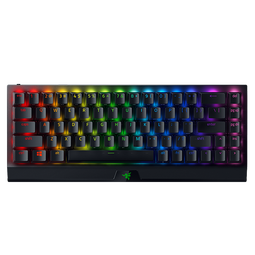 雷蛇（Razer）黑寡妇蜘蛛V3迷你无线版 68键 机械键盘 无线蓝牙有线3种连接模式 RGB灯效 游戏电竞 绿轴