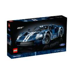 乐高（LEGO）积木福特GT42154 机械组跑车赛车模型男孩拼装玩具儿童生日礼物 2022福特GT透明展示盒2mm套餐