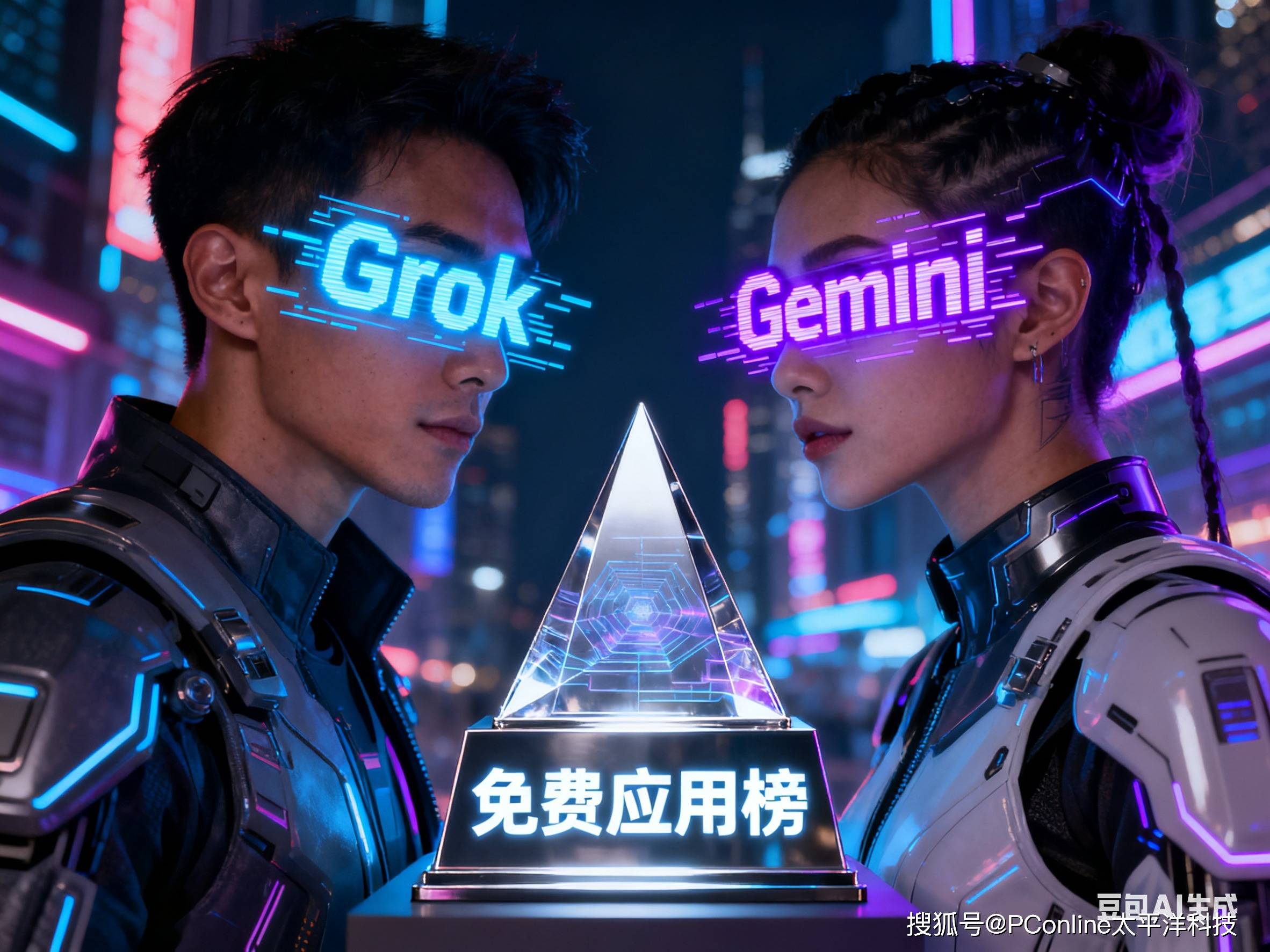 Gemini登顶iOS榜！马斯克的Grok能否逆袭？